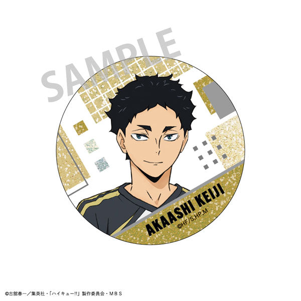 Haikyuu!! Trading Glitter Tin Badge B (set of 7) 排球少年 襟章