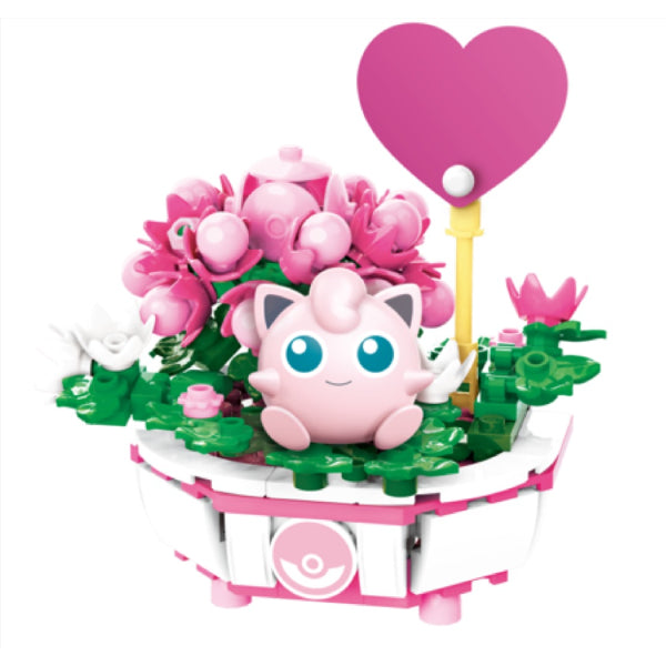 Qman Pokemon Bonsai Building Block (Pikachu / Charmander / Squirtle / Bulbasaur / Jigglypuff) 積木 寵物小精靈 寶可夢 比卡超 小火龍 車里龜 奇異種子 波波球 盆栽