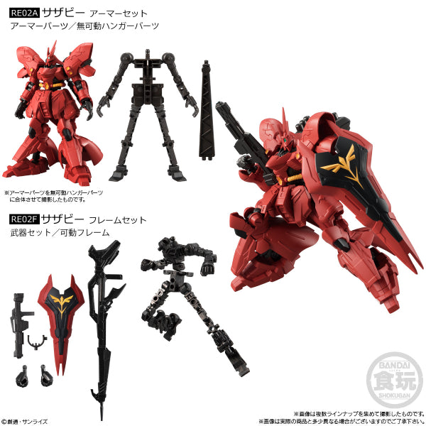 MOBILE SUIT GUNDAM G-FRAME FA 02 W/O GUM (set of 8)