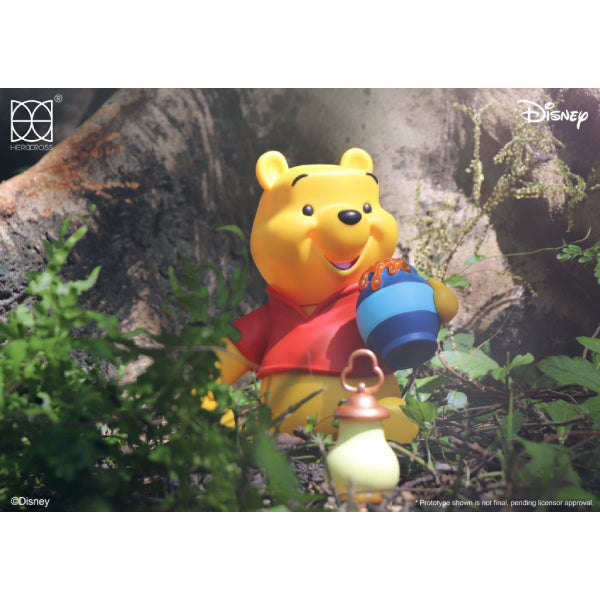 Herocross Disney HVS#026 12" Vinyl Winnie the Pooh with Lantern 小熊維尼