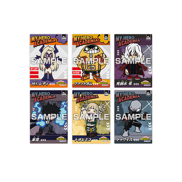 TV Anime "My Hero Academia" Clear Card Collection Gum 6 (box of 16 packs) 我的英雄學院