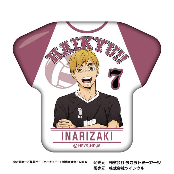 Haikyuu!! CollegeTaste T-shirt Tin Badge (9 variants) 排球少年 襟章