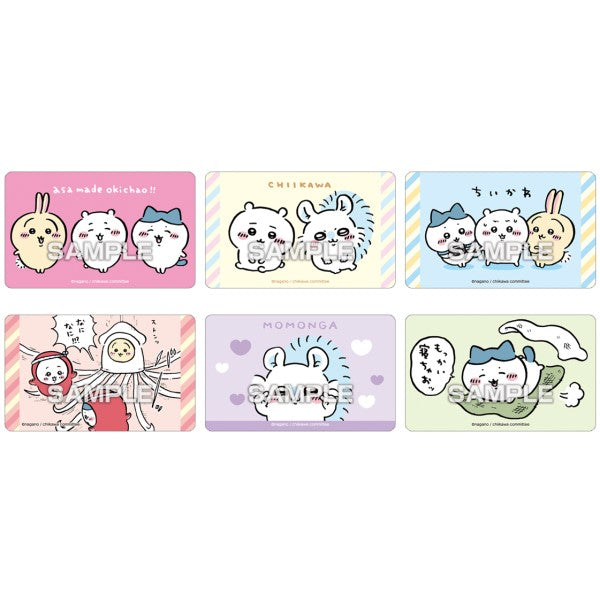 Chiikawa deco sticker 2 with gum (box of 20 packs) ちいかわ 小可愛 吉伊卡哇
