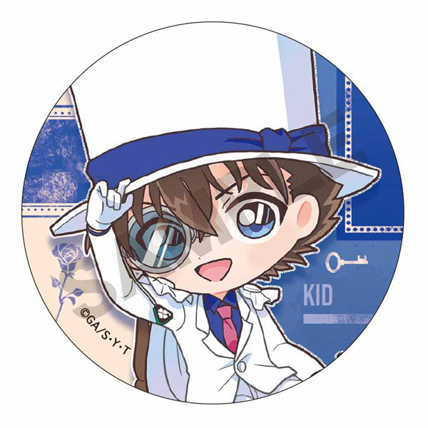 Detective Conan Trading Tin Badge Mini Chara British Style (set of 8) 名偵探柯南
