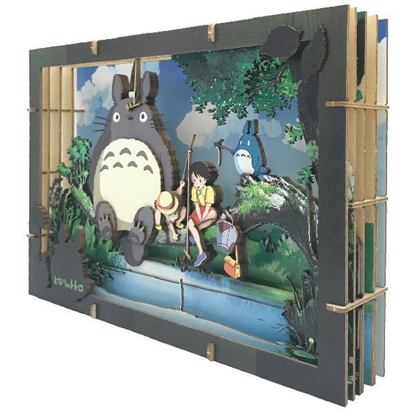 PT-WP02 Paper Theater - My Neighbor Totoro - Fishing