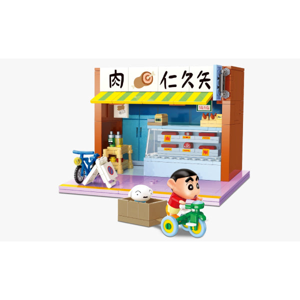 Qman - Shin Chan Meat-Buying 蠟筆小新 積木