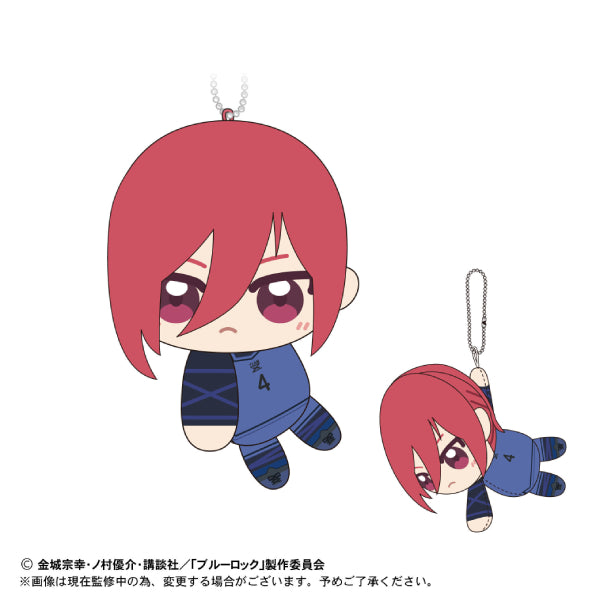 Blue Lock Tete Colle (Set of 6) 藍色監獄 鎖匙扣 吊飾 掛飾