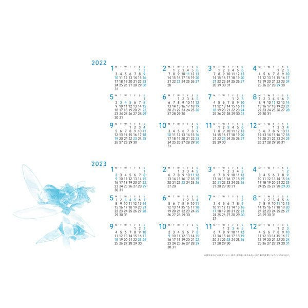 GHIBLI 2022 SCHEDULE DIARY (LARGE FORMAT) -  Laputa Castle in the Sky OLR-03