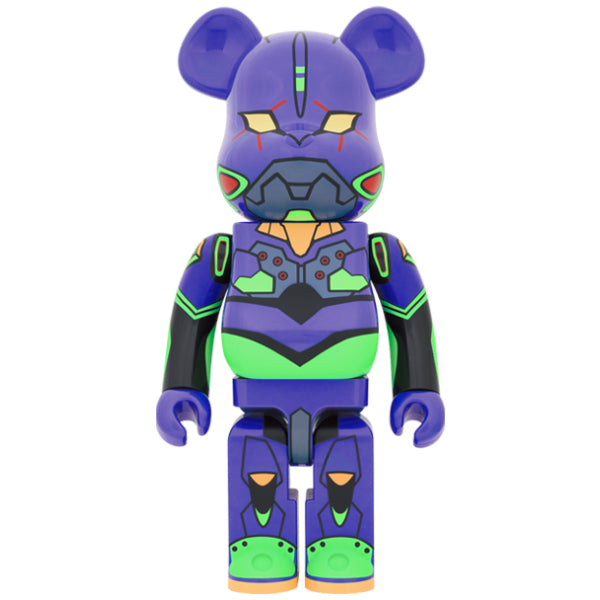 BE@RBRICK Evangelion Unit 1 (new paint version) (100% & 400% / 1000%) 新世紀福音戰士 Evangelion