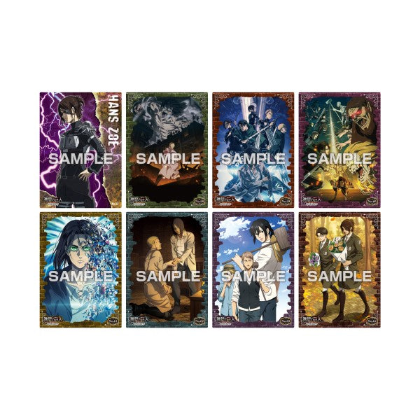 Attack on Titan Clear Card Collection 2 (box of 16 packs) 進擊的巨人