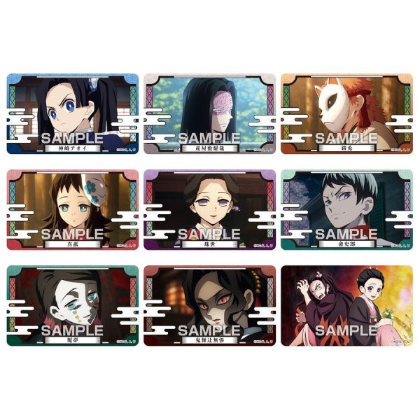 Demon Slayer Deco Sticker 3 with gum [BOX of 20 packs]
