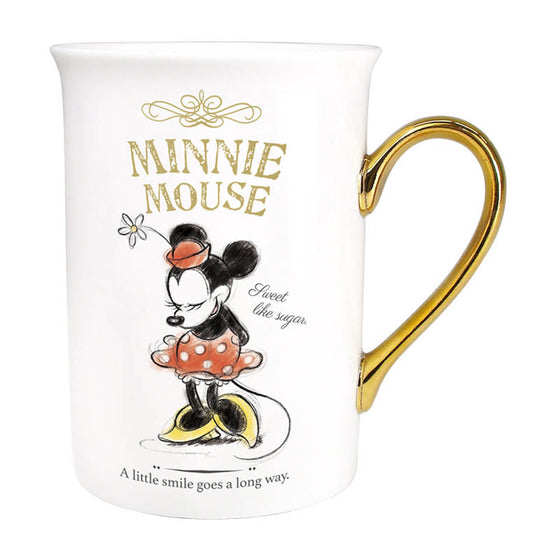 Disney Gold Mug Elegant Tea Coffee Cup Minnie Mouse 2018 A/W | Up-Next HK Online Store