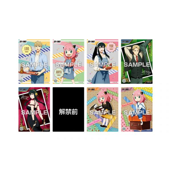 SPY x FAMILY Clear Card Collection Gum (box of 16 pack) (2022 Nov Resale ver.) 間諜家家酒 間諜過家家 安妮亞 アーニャ