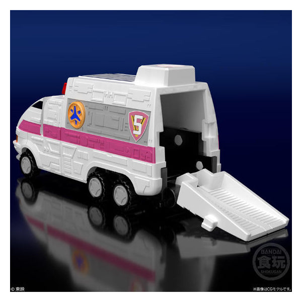 Super mini plastic emergency united Victory Robo (Set of 5)