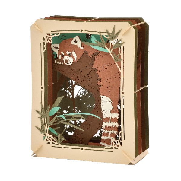 PAPER THEATER Animal series (Tora (Tiger) / Panda / Red Panda / Shimaenaga / Shoebill / Peacock)