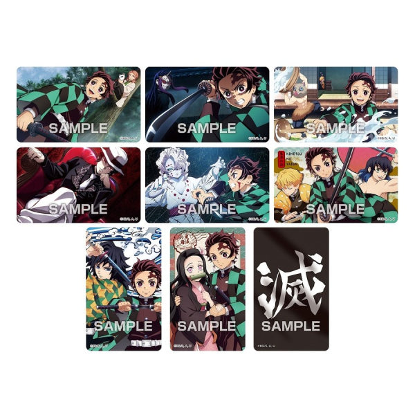 Demon Slayer Deco Sticker 3 with gum [BOX of 20 packs]