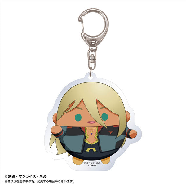 Mobile Suit Gundam: The Witch from Mercury Fuwakororin Acrylic Key Ring (Set of 8) 機動戰士 高達 水星的魔女 鎖匙扣 掛飾 吊飾