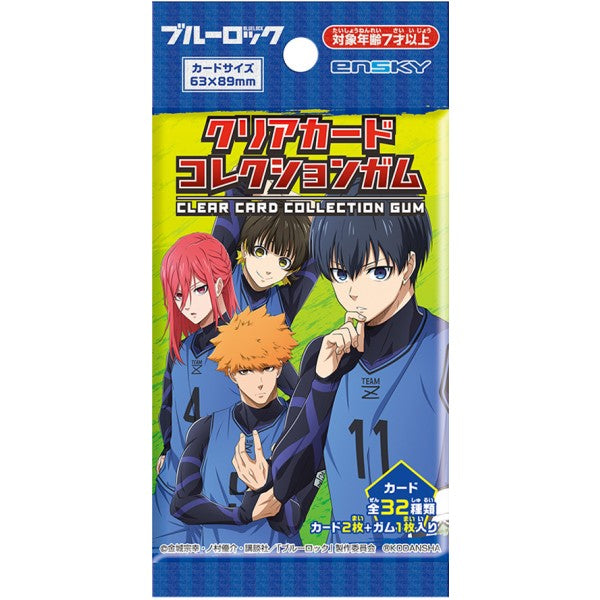 TV Anime "Blue Lock" Clear Card Collection Gum (box of 16 packs) 藍色監獄