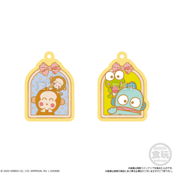 SANRIO CHARACTERS RUBBER MASCOT GUMMI 3 (box of 12 packs) 三麗鷗 膠牌 鎖匙扣 掛飾 吊飾