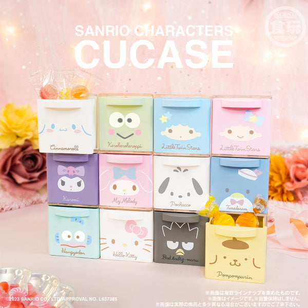 SANRIO CHARACTERS CUCASE W/O GUM (set of 12) 三麗鷗 儲物盒