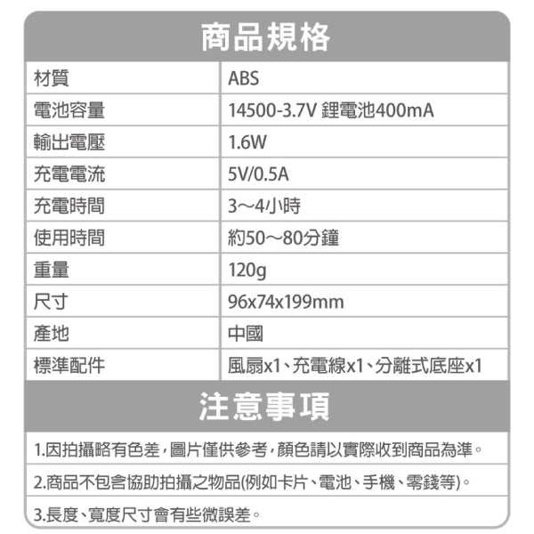 Sumikko Gurashi Chargeble Fan