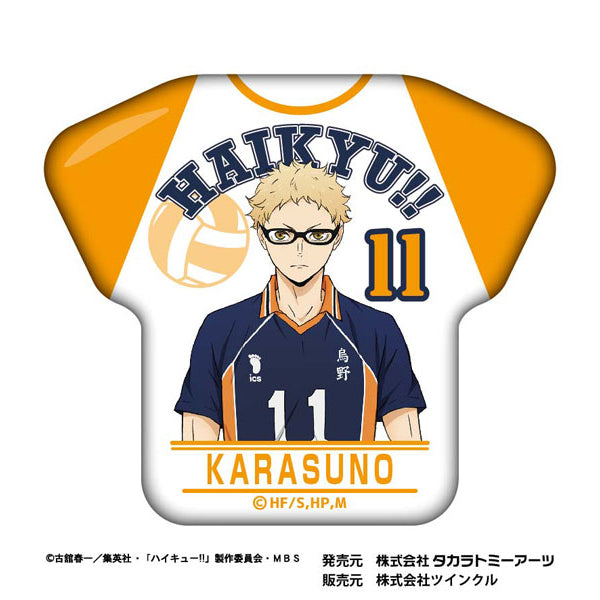 Haikyuu!! CollegeTaste T-shirt Tin Badge (9 variants) 排球少年 襟章