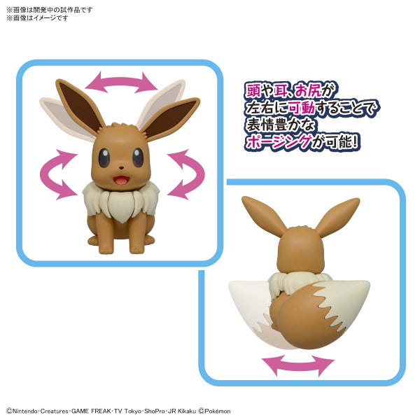 BANDAI Pokemon Plastic Model Collection BIG 02 Eevee