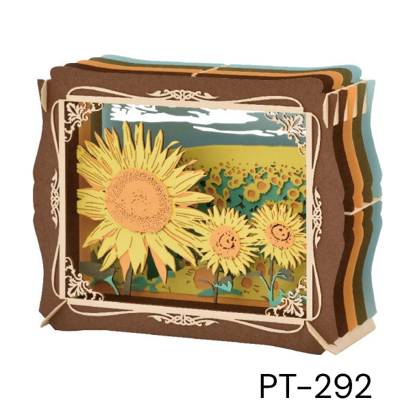 PAPER THEATER (PT-290 Sakura / PT-291 Cosmos / PT-292 Himawari) 紙劇場 景色