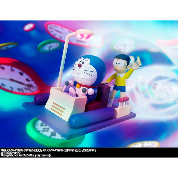 Figuarts ZERO Time Machine set (with Nobita Nobi and Doraemon)