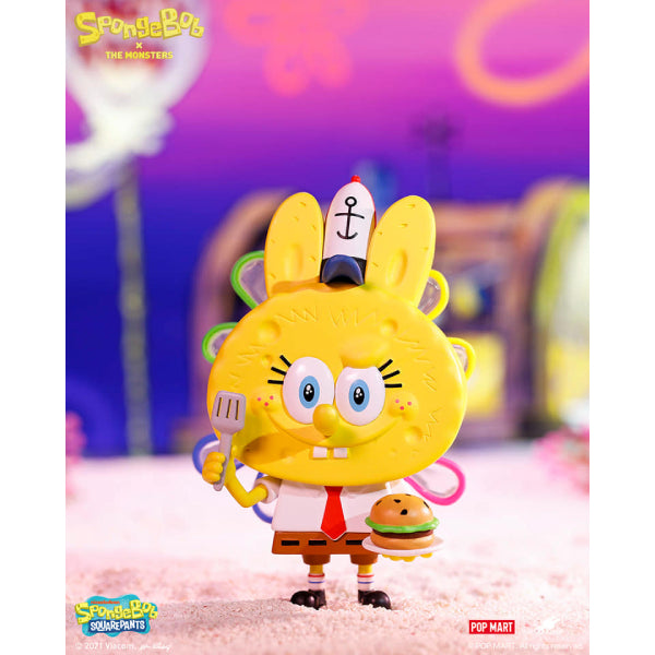 Pop Mart - Labubu The Monsters x SpongeBob Series Mini Figure