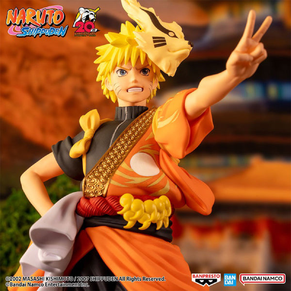 NARUTO SHIPPUDEN FIGURE ANIMATION 20TH ANNIVERSARY COSTUME (Uzumaki Naruto / Uchiha Sasuke) 火影忍者 疾風傳 渦卷鳴門 漩渦鳴人 內輪佐助 宇智波佐助