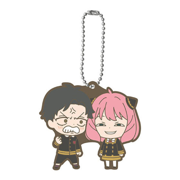 SPY x FAMILY CAPSULE RUBBER MASCOT 4 (set of 8) 間諜家家酒 間諜過家家 安妮亞 Anya アーニャ 鎖匙扣 吊飾 掛飾 扭蛋