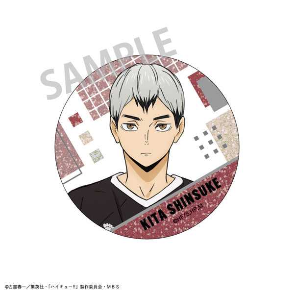 Haikyuu!! Trading Glitter Tin Badge B (set of 7) 排球少年 襟章