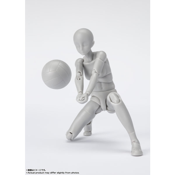 S.H.Figuarts Body-chan -Sports- Edition DX SET (Gray Color Ver.) 素體