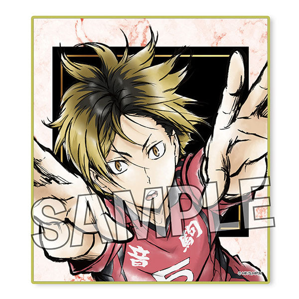 Haikyuu!! Trading Hologram Shikishi BOX1 (set of 10) 排球少年 色紙