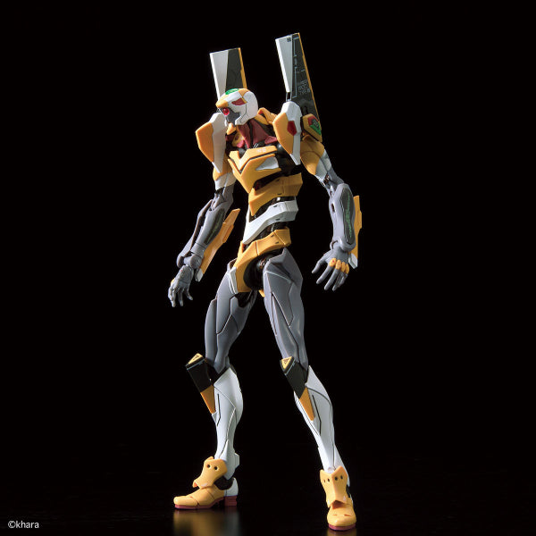 RG Regular Person Model Final Weapon Android EVA-00 Test Type DX Positron Set Plastic Model