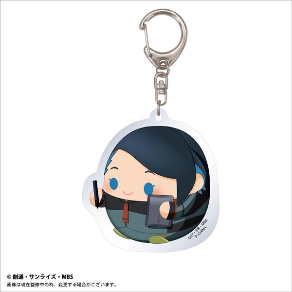 Mobile Suit Gundam: The Witch from Mercury Fuwakororin Acrylic Key Ring (Set of 8) 機動戰士 高達 水星的魔女 鎖匙扣 掛飾 吊飾