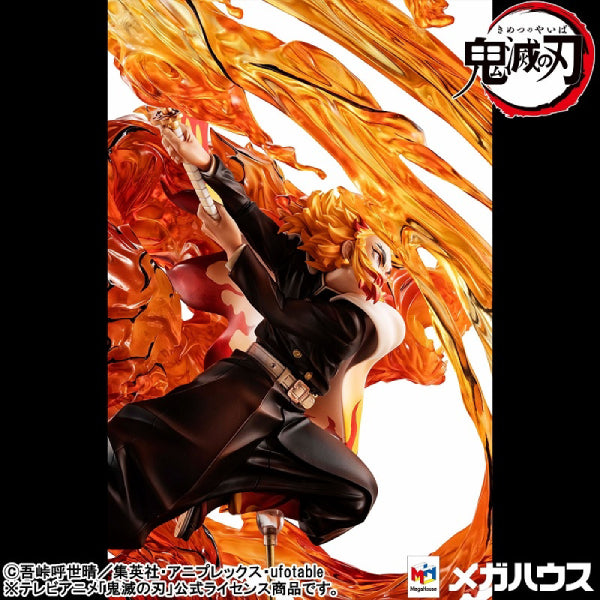 Precious G.E.M.Series Demon slayer：Kimetsu no Yaiba Kyojuro Rengoku Flame Breathing Fifth Form：Flame Tiger 鬼滅之刃 炎柱 煉獄杏壽郎 炎之呼吸 炎虎