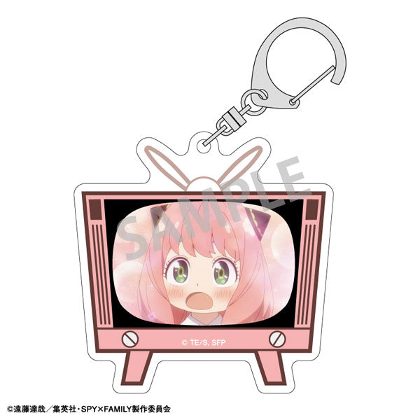 SPY x FAMILY Pick Character TD Acrylic Keychain Anya 間諜家家酒 (Set of 8)