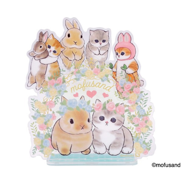 mofusand 2WAY Pikkuriru Stand (Samenyan / Usanyan / Hachinyan / Nyanko Sweets)