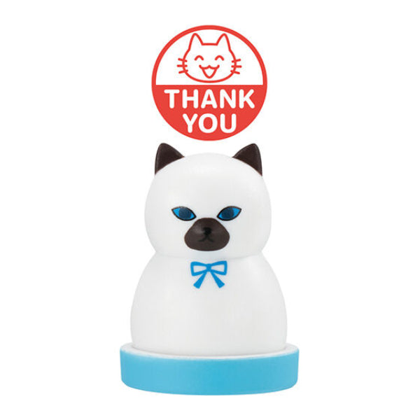 CAT'S STAMP ~PRESIDENT'S OFFICE~ (set of 8) 貓咪印章 扭蛋