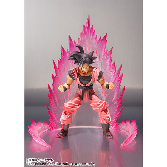 Dragon Ball S.H.Figuarts Son Goku Kaio-ken & Tamashii EFFECT ENERGY AURA Red Ver. SET