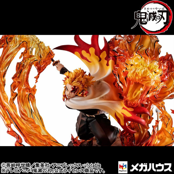 Precious G.E.M.Series Demon slayer：Kimetsu no Yaiba Kyojuro Rengoku Flame Breathing Fifth Form：Flame Tiger 鬼滅之刃 炎柱 煉獄杏壽郎 炎之呼吸 炎虎