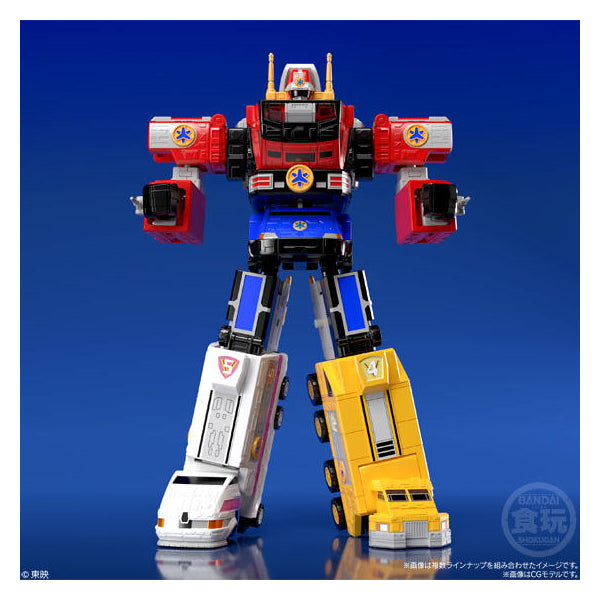 Super mini plastic emergency united Victory Robo (Set of 5)