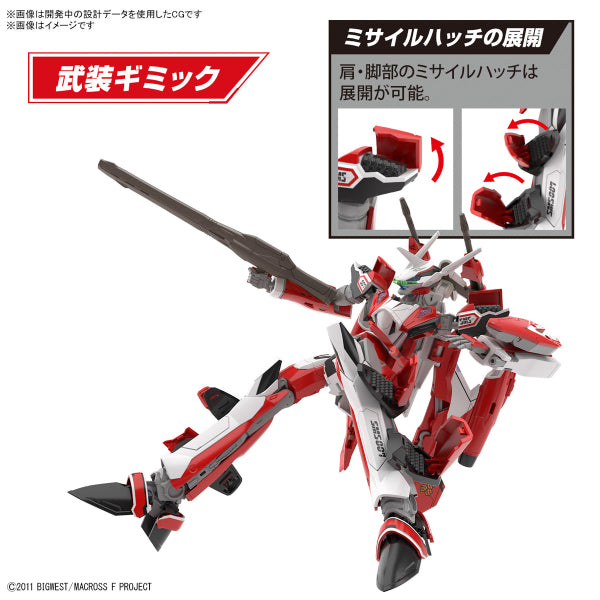 HG 1/100 YF-29 DURANDAL VALKYRIE (ALTO SAOTOME USE) 超時空要塞 杜蘭朵女武神 早乙女有人
