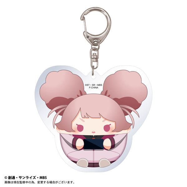Mobile Suit Gundam: The Witch from Mercury Fuwakororin Acrylic Key Ring (Set of 8) 機動戰士 高達 水星的魔女 鎖匙扣 掛飾 吊飾