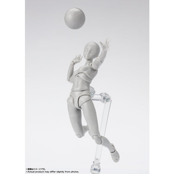 S.H.Figuarts Body-chan -Sports- Edition DX SET (Gray Color Ver.) 素體