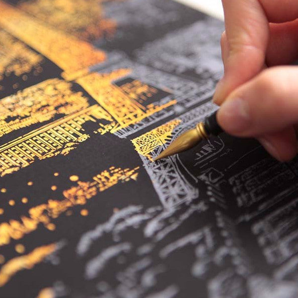 Scratch Night View - Paris_Art, Fun :)_LAGO - Up-Next