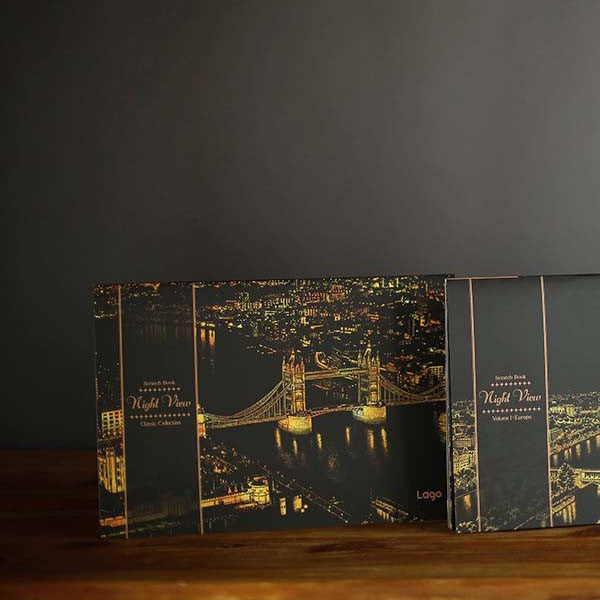 Scratch Night View Series - Classic Collection_Art, Fun :)_LAGO - Up-Next