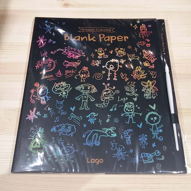 Scratch Coloring Kids - Blank Paper_Art, Fun :)_LAGO - Up-Next